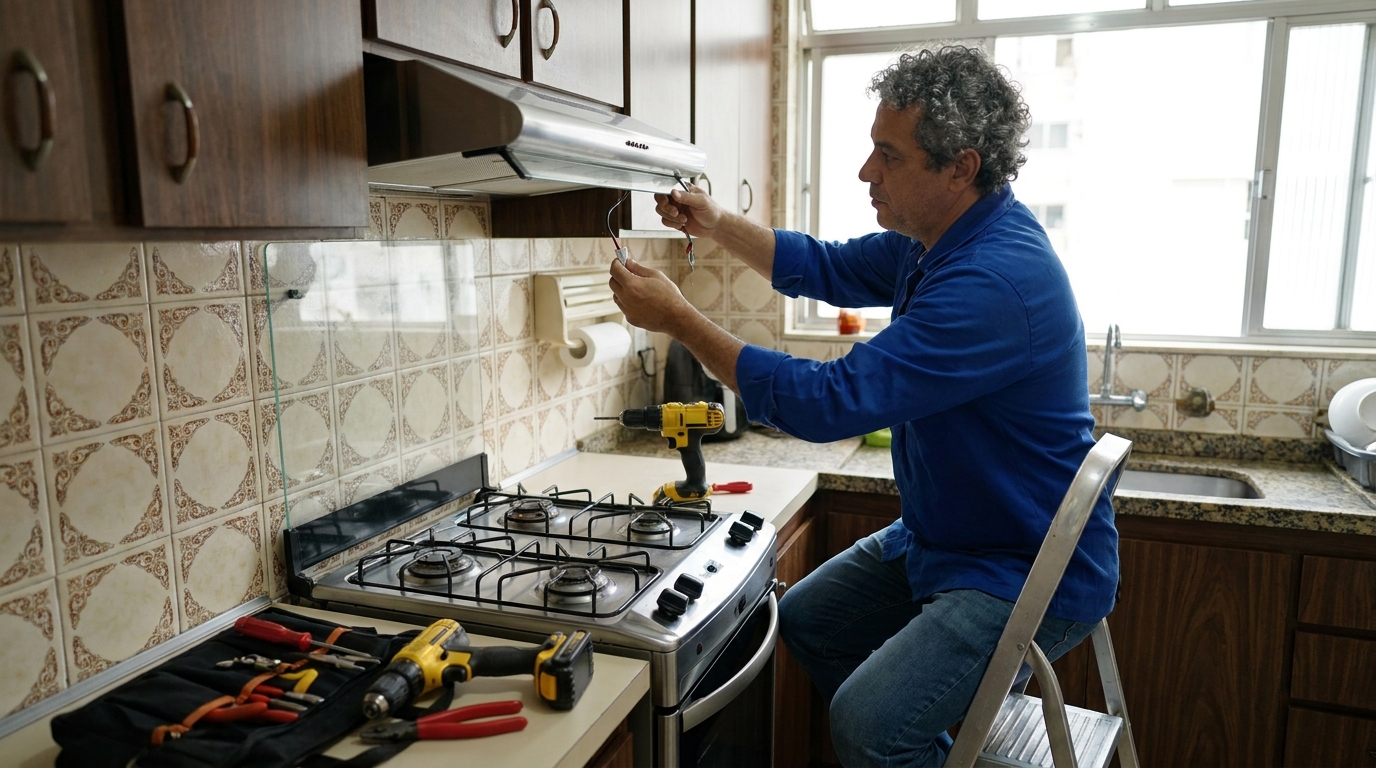 Instalação de Coifa em Santa Maria‑RS